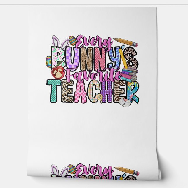 Every Bunnys Favorite Teacher Wallpaper (Unrolling)