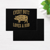Every Butt Loves A Good Rub Funny Pig Pork BBQ (Desk)