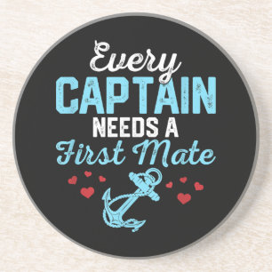 Every Captain Needs A First Mate Coaster