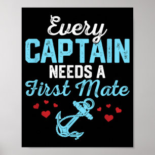 Every Captain Needs A First Mate  Poster