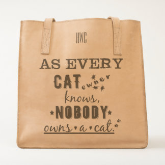 Every Cat Owner Knows Nobody Owns a Cat Tote