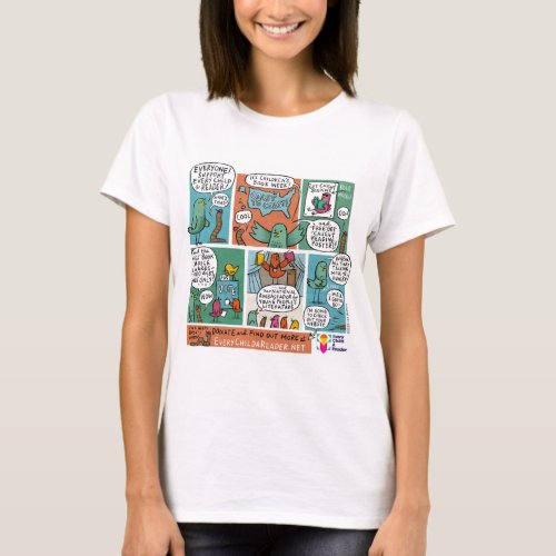 Every Child a Reader Comic T_Shirt