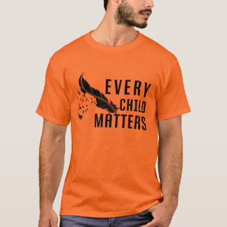 Every child matters indigenous orange day canada T-Shirt