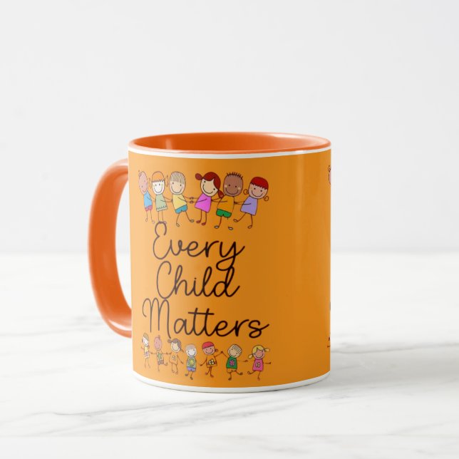 Every Child Matters Orange Awareness  Mug (Front Left)