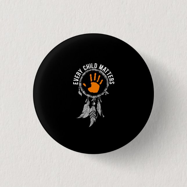 Every Child Matters Orange Day Button (Front)