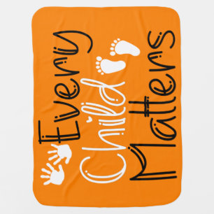 Every Child Matters, Orange Orange Day Baby Blanket