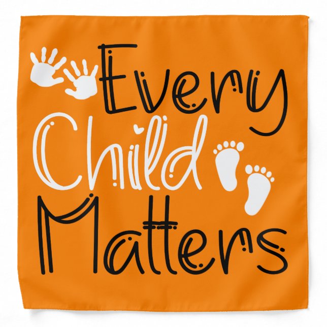 Every Child Matters, Orange Orange Day Bandana (Front)