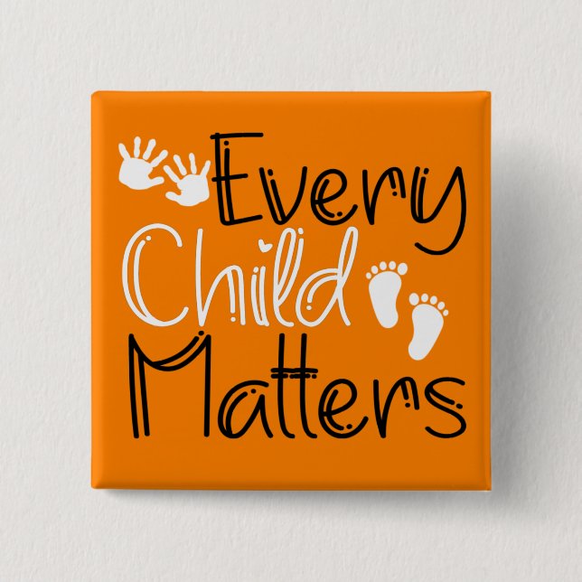  Every Child Matters, Orange Orange Day Button (Front)