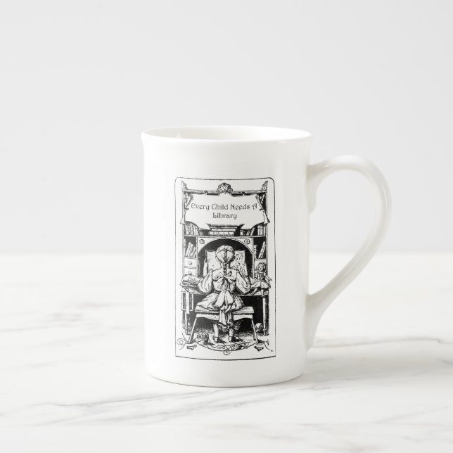 Every Child Needs A Library Mug (Right)