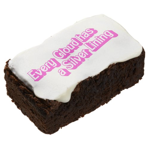 Every Cloud Has a Silver Lining Brownies