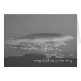 every cloud has a silver lining cards