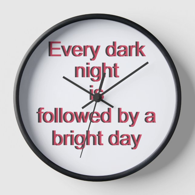 Every Dark Night Clock (Front)
