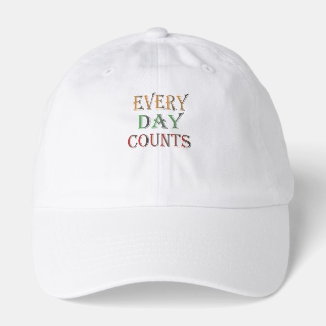 Every Day Counts Hat (Front)