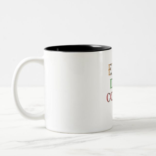 Every Day Counts Two-Tone Coffee Mug (Left)