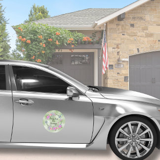 Every day has blessings hummingbirds car magnet