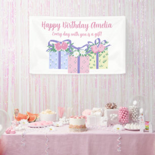 Every Day is a Gift Birthday Banner