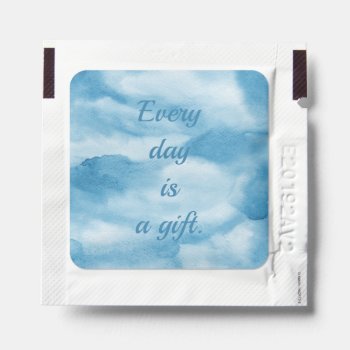 Every Day Is A Gift Hand Sanitizer Packet by Christian_Designs at Zazzle