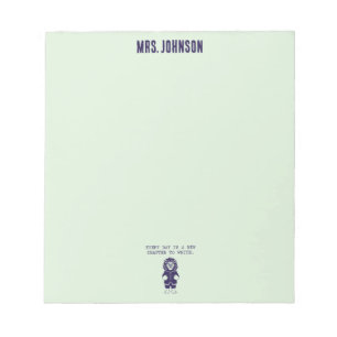 Every Day Is A New Chapter To Write Life Notepad