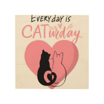 Every Day is CATurday Love Poster
