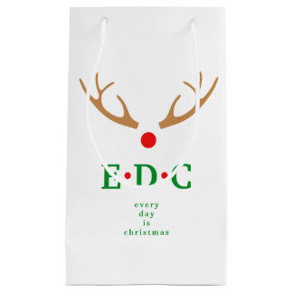 Every Day is Christmas Small Gift Bag