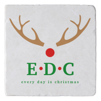 Every Day is Christmas Stone Trivet