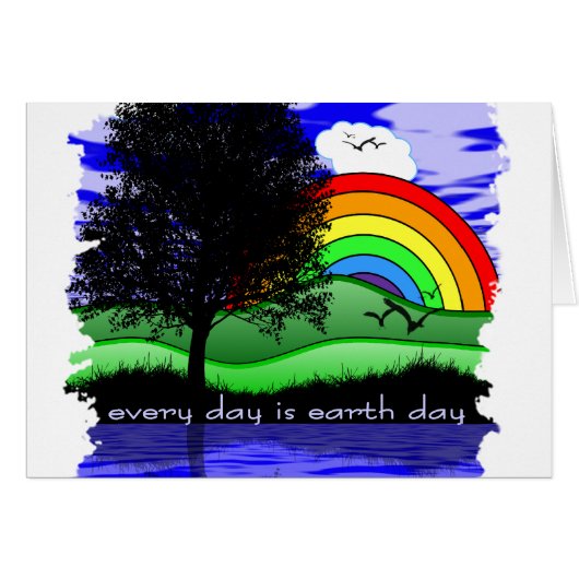 Every Day is Earth Day Cards (Front Horizontal)
