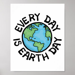 Every Day Is Earth Day  Poster