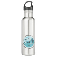 Every Day is Earth Day Typography and a Globe