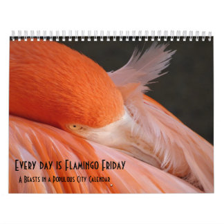 Every Day is Flamingo Friday - calendar