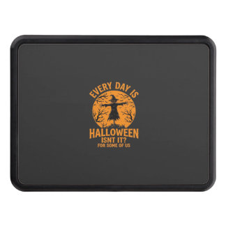Every Day Is Halloween Scarecrow Witch Design_1 Hitch Cover