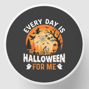 Every Day Is Halloween Vintage T Shirt Design Mini Candle Favors