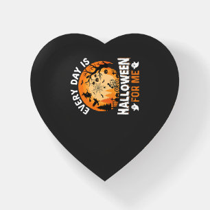 Every Day Is Halloween Vintage T Shirt Design Paperweight