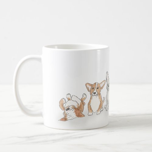 Every day is puppy day mug