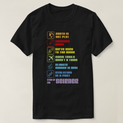 Every Day Science Earth Day T_Shirt