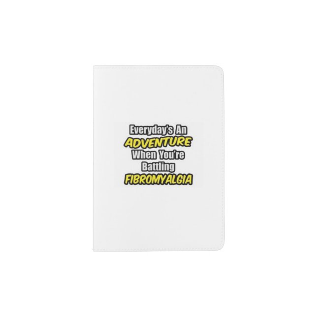 Every day's an adventure Passport Holder (Front)