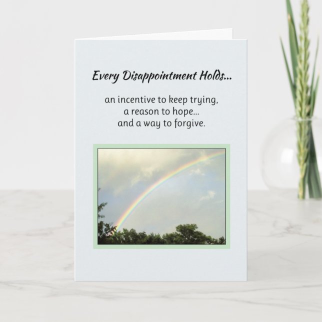 Every Disappointment Holds... Card (Front)