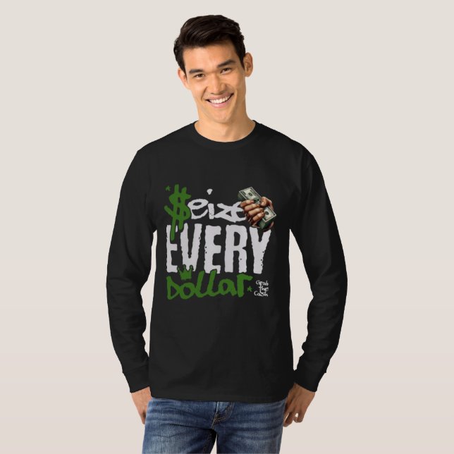 Every Dollar Counts Wealth Mindset Hoodie T-Shirt (Front Full)