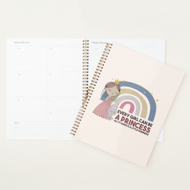 Every Girl can be a Princess Planner (Display)