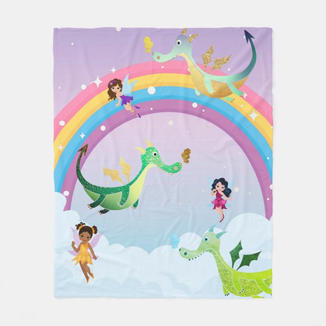 Every girl's dream fleece blanket (Front)