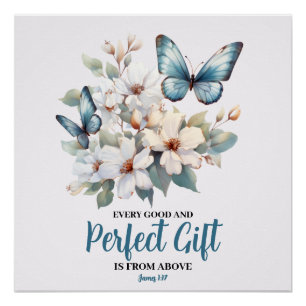 Every Good and Perfect Gift Christian Poster