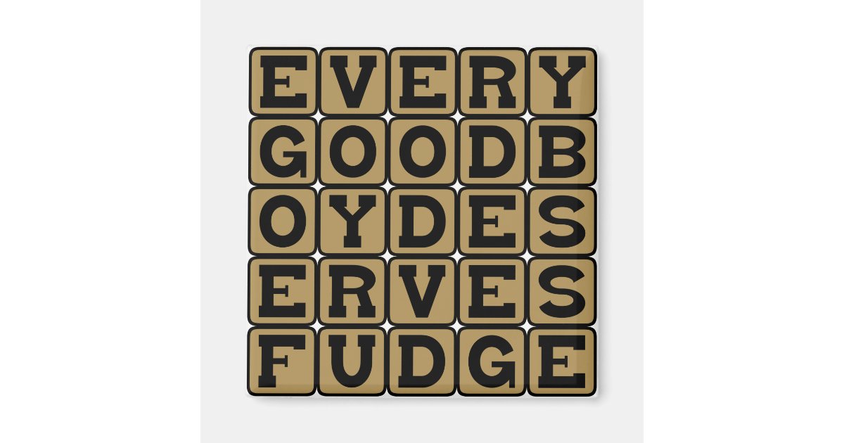 Every Good Boy Deserves Fudge, Musical Mnemonic Zazzle