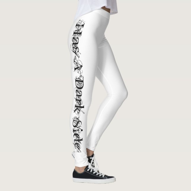 Every Good Girl, Has A Dark Side Cute Rebellious Leggings (Right)