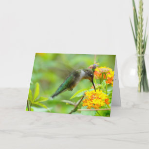 Every Good Thing Comes from Above Thank You Card