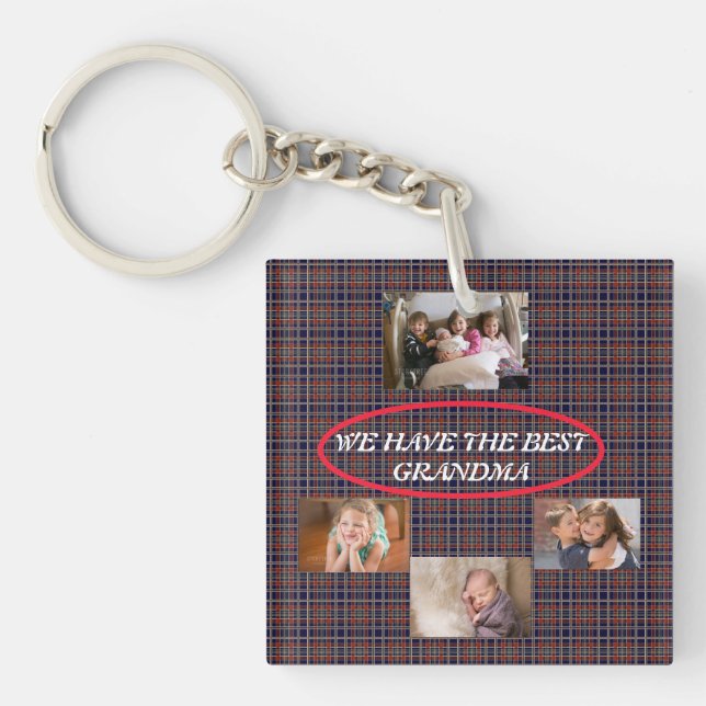 Every Grandma is the Best Grandma Keychain (Front)