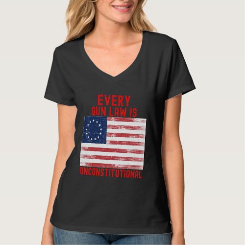 Every Gun Law Is Unconstitutional 2nd Amendment 17 T_Shirt