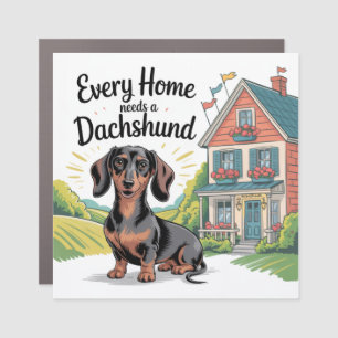 Every Home Needs a Dachshund Car Magnet