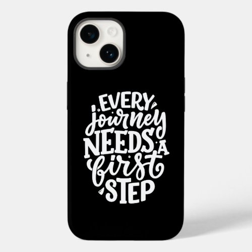 Every Journey Needs A First Step Inspiration Case_Mate iPhone 14 Case