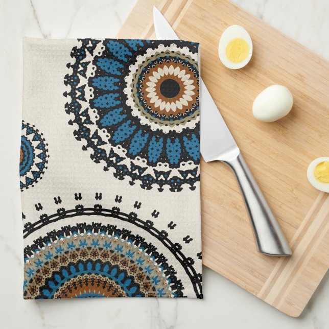 Every Kind OF Mandalas  Kitchen Towel (Quarter Fold)
