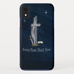 Every knee shall bow iPhone XR case