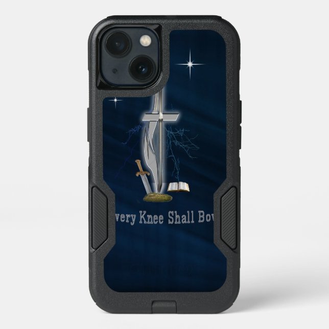 Every knee shall bow  otterbox iPhone case (Back)